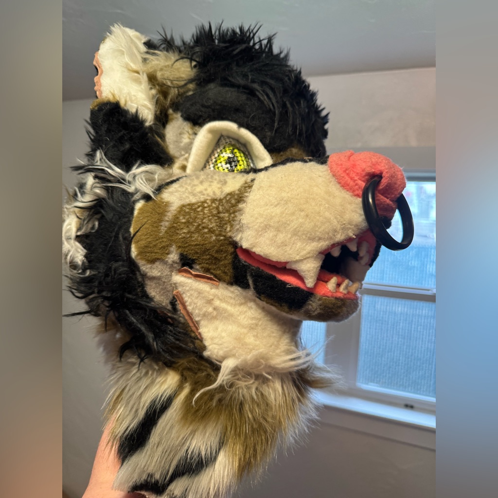 Custom Fur Suit Head One Of A Kind